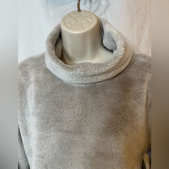 Rafaella Wheat Heather Teddy Pullover Womens S Cozy Winter Lounge Chic - Picture 3 of 8